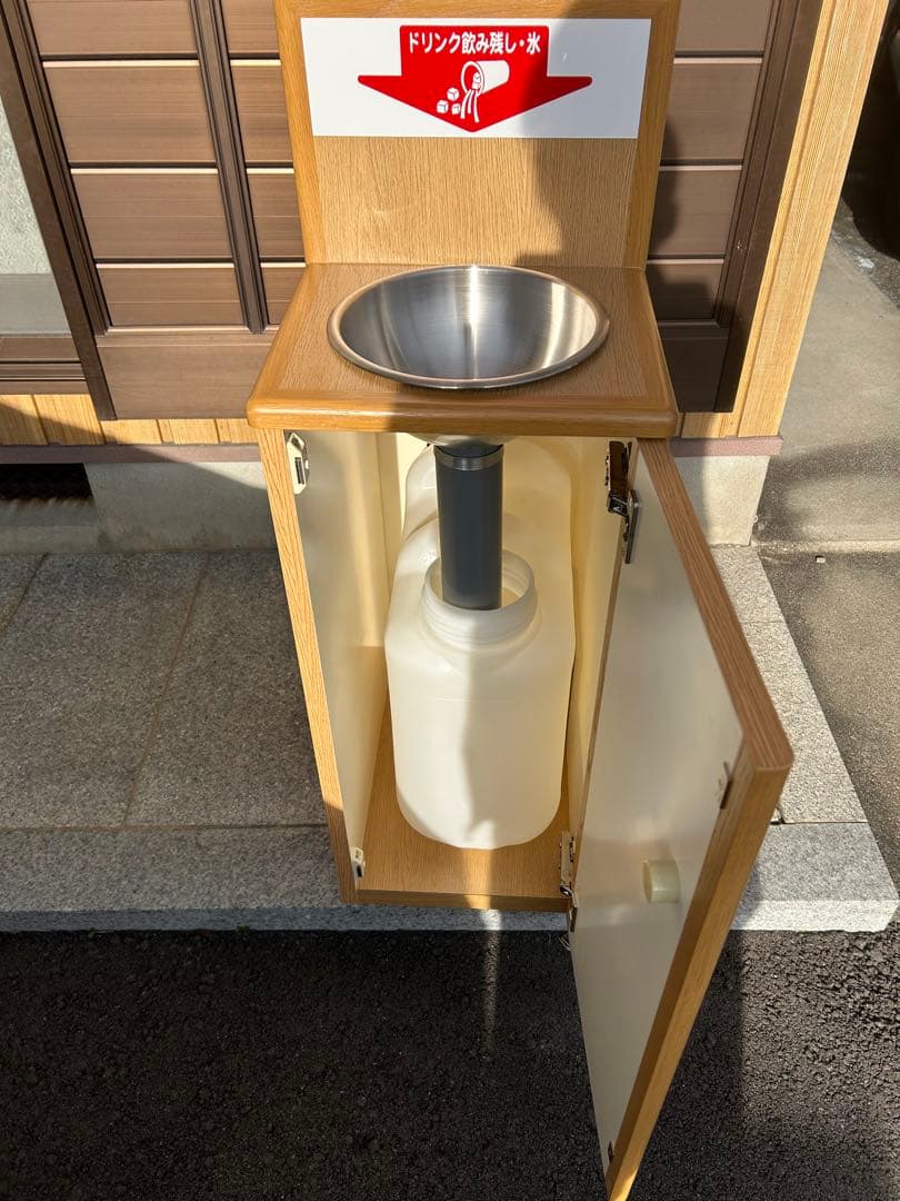 ドリンク飲み残しゴミ箱 清潔 ごみ入れ 飲料水 ごみ箱 ボックス 衛生 氷 ♯2