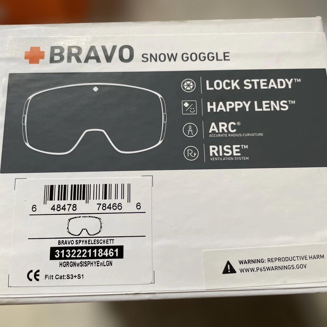 SPY ゴーグル　スペアレンズ付き