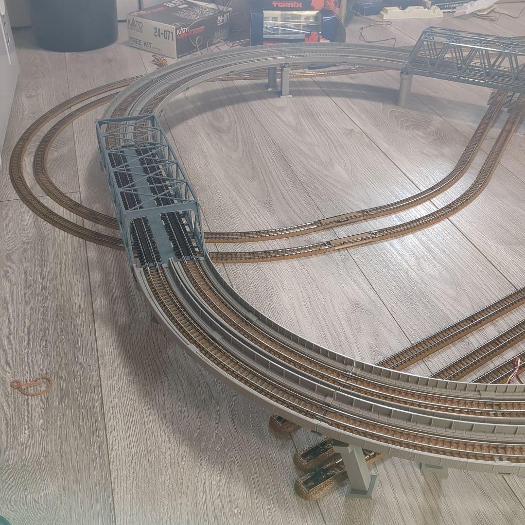 TOMIX　複線高架駅　立体交差　引込線込みレールセット