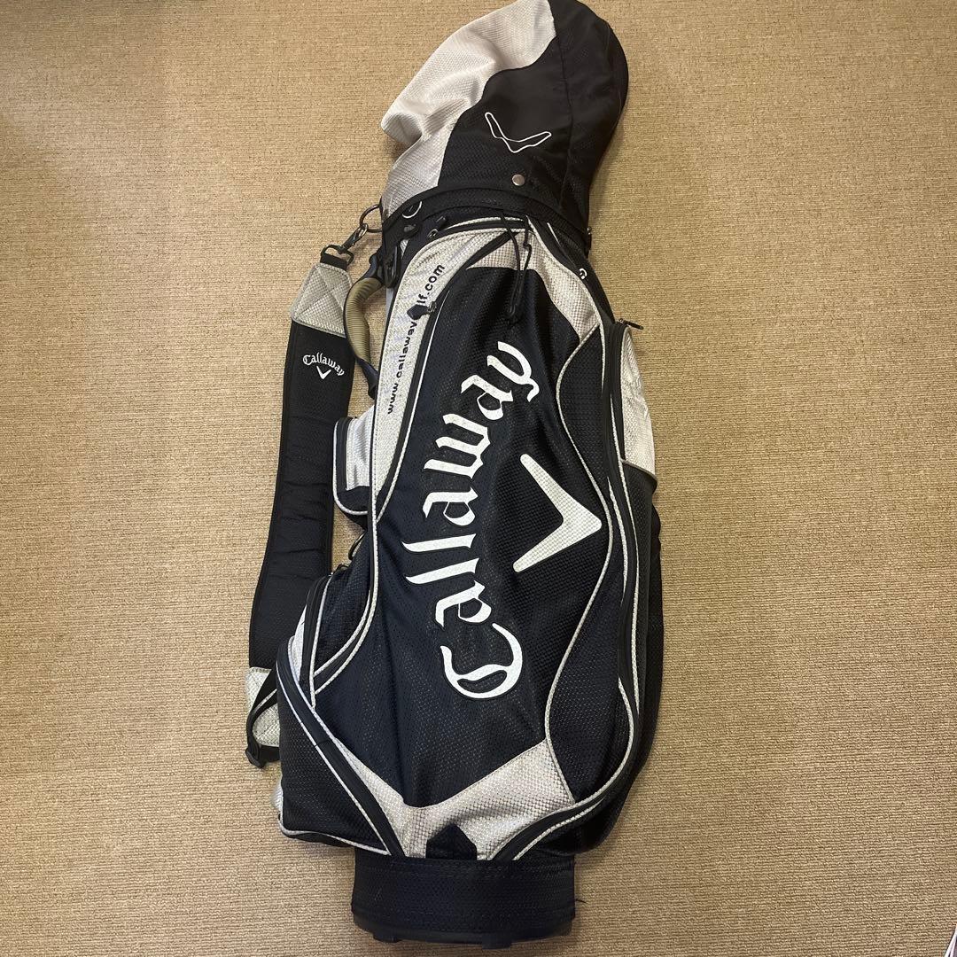 Callaway キャロウェイ キャディバッグ ゴルフバックブラック/シルバー