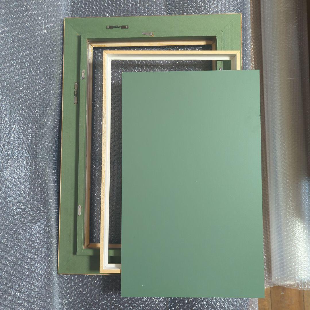 M8号油彩画（額縁入り)No.73