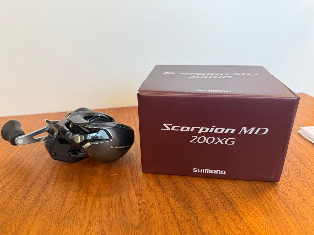 【新品未使用】SHIMANO Scorpion MD 200XG 右巻き シマノ