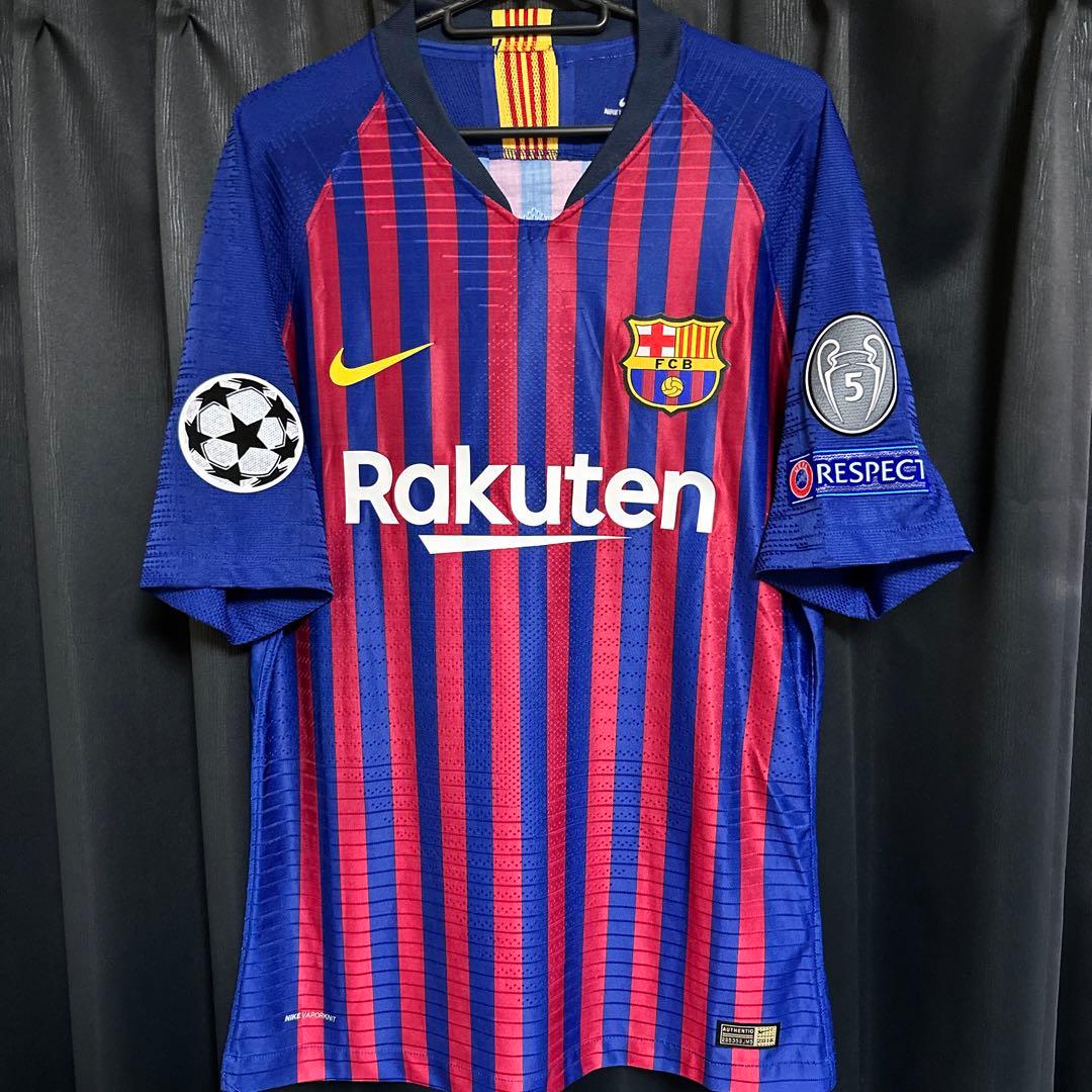 リオネルメッシ　ユニフォーム　バルセロナ　選手支給　Lサイズ　アルゼンチン代表