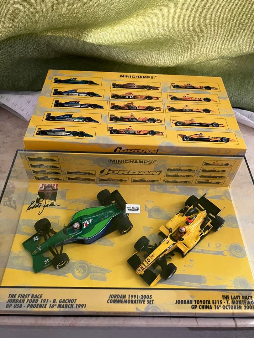 ミニチャンプス　F1 1/43 JORDAN1991&JORDAN2005