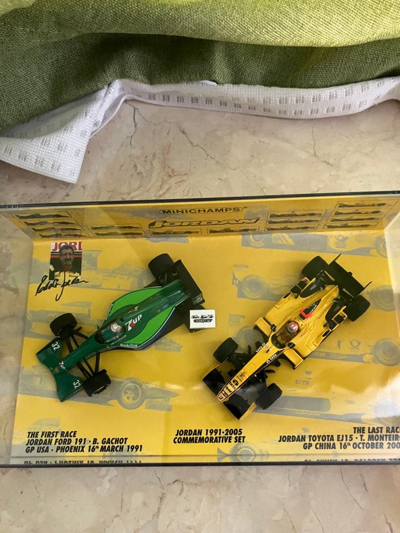 ミニチャンプス　F1 1/43 JORDAN1991&JORDAN2005