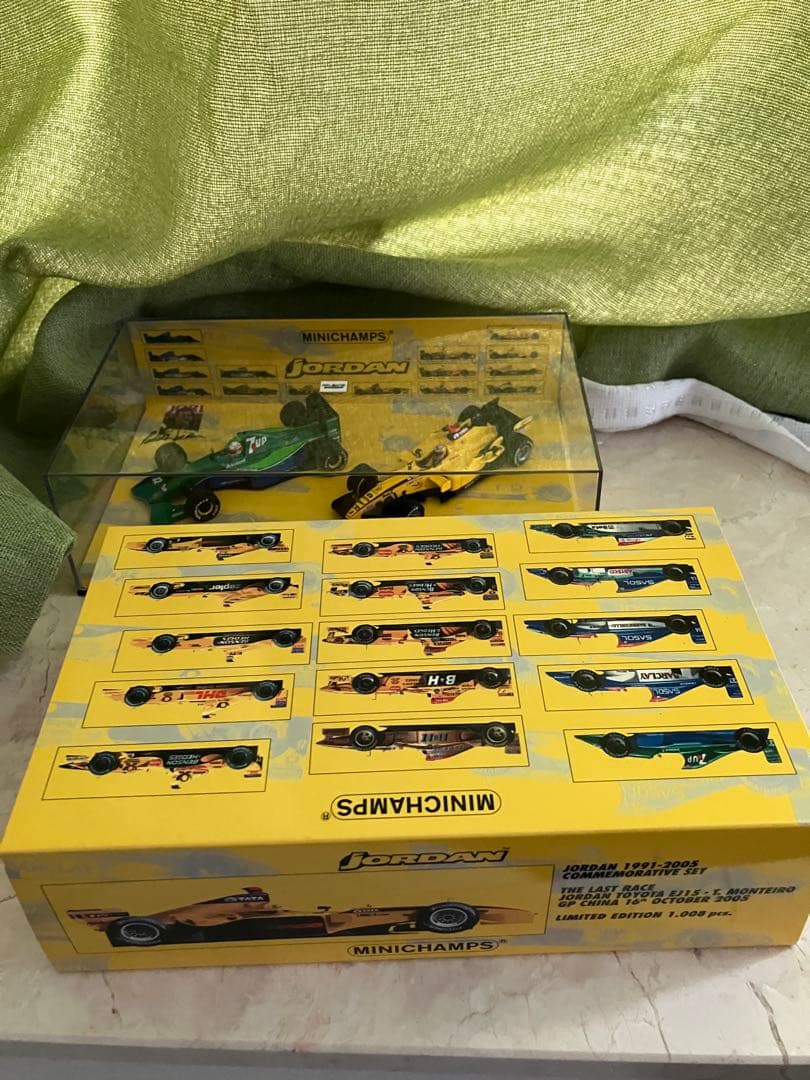 ミニチャンプス　F1 1/43 JORDAN1991&JORDAN2005