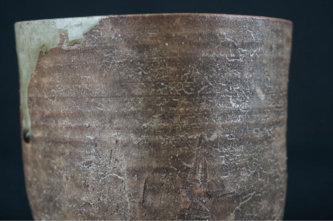 古伊賀 水指 共箱 桃山～江戸前期 時代物 古美術 茶道具 蓋物