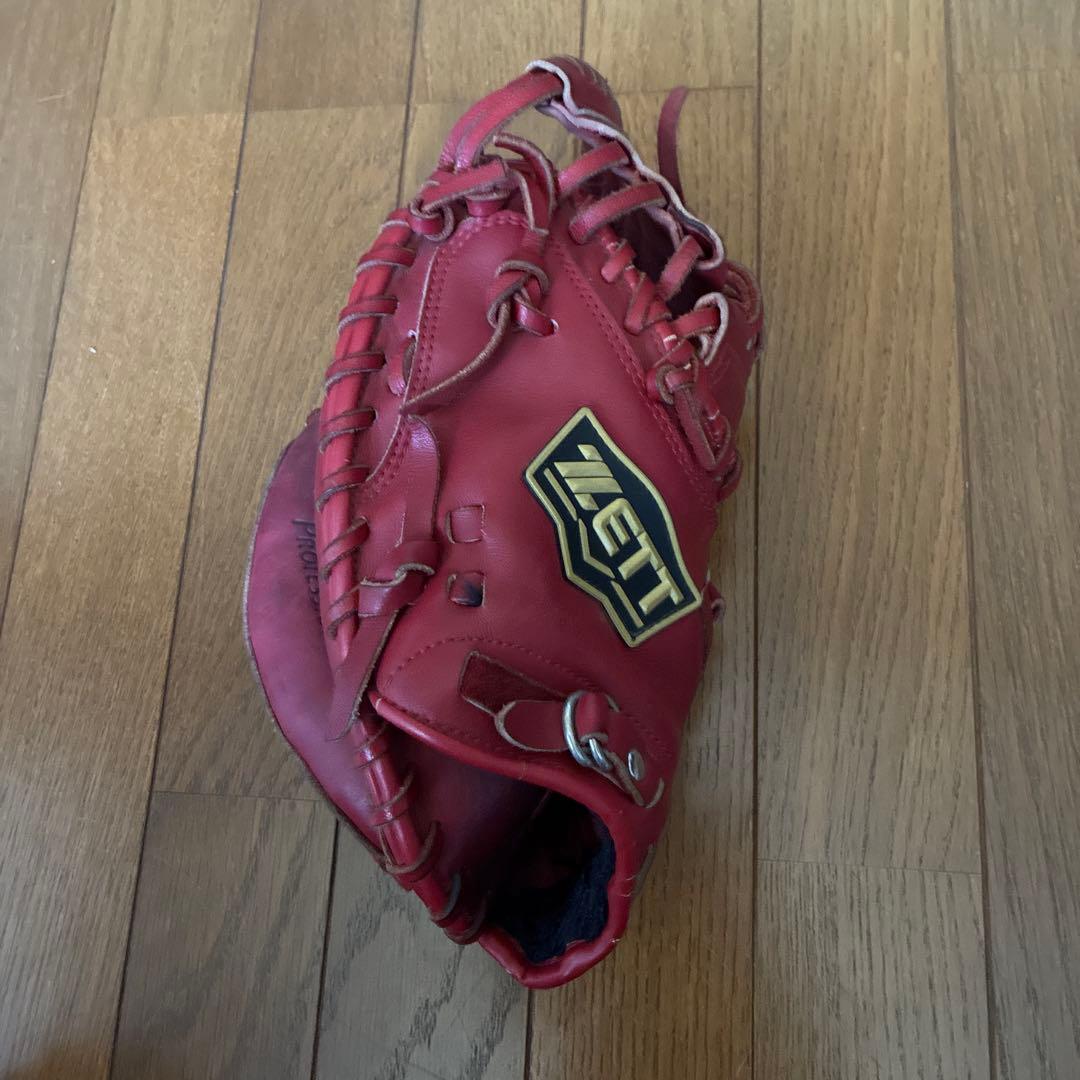 【値下げ相談可】希少!!ZETT 少年軟式キャッチャーミット 左利き
