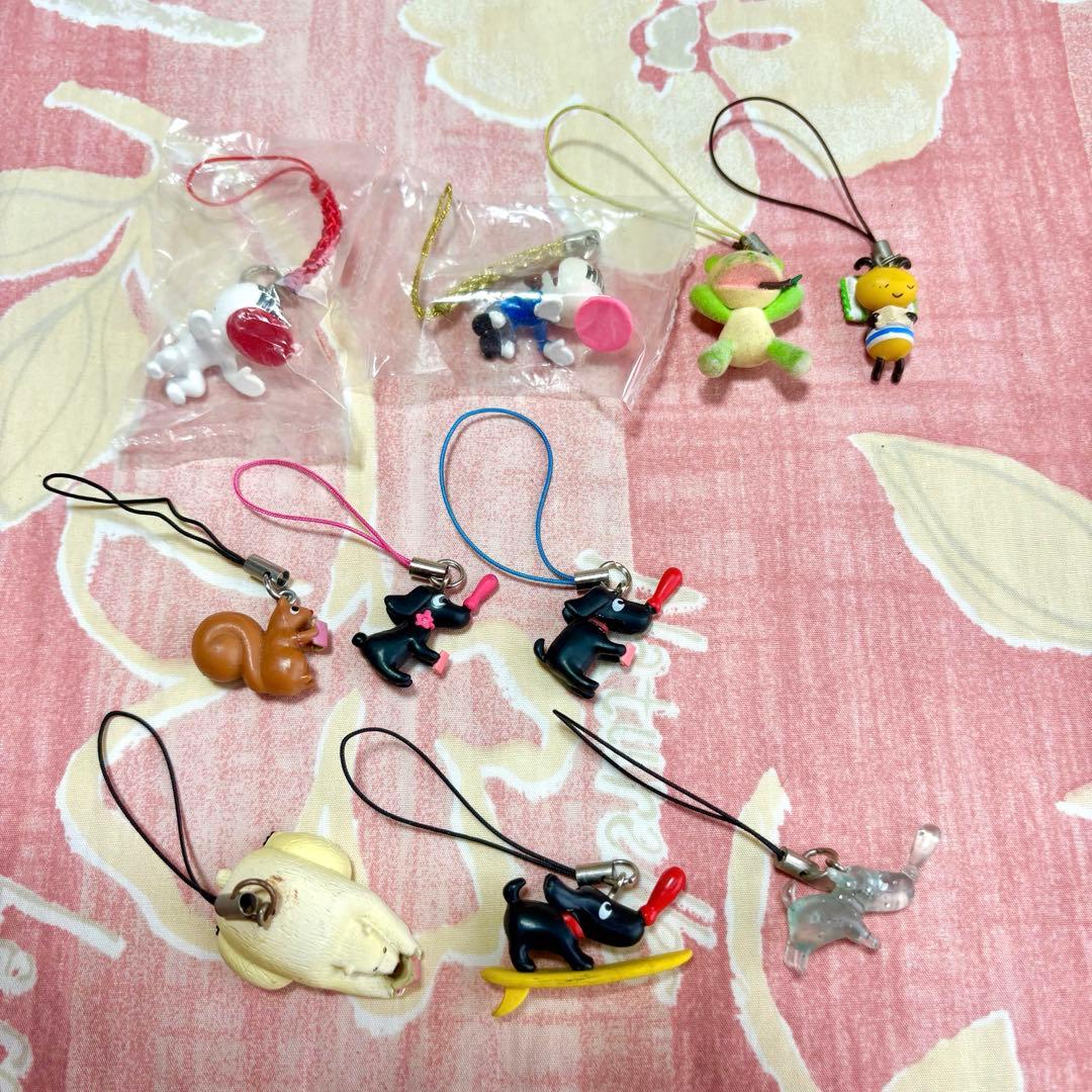 ストラップ10点◆HACKMAN◆角川文庫 ハッケンくん◆集英社文庫バジーちゃん