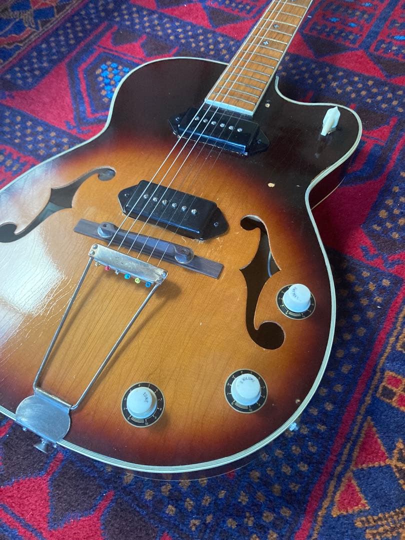 Stella E-86T フルアコ ビザール アーチトップ