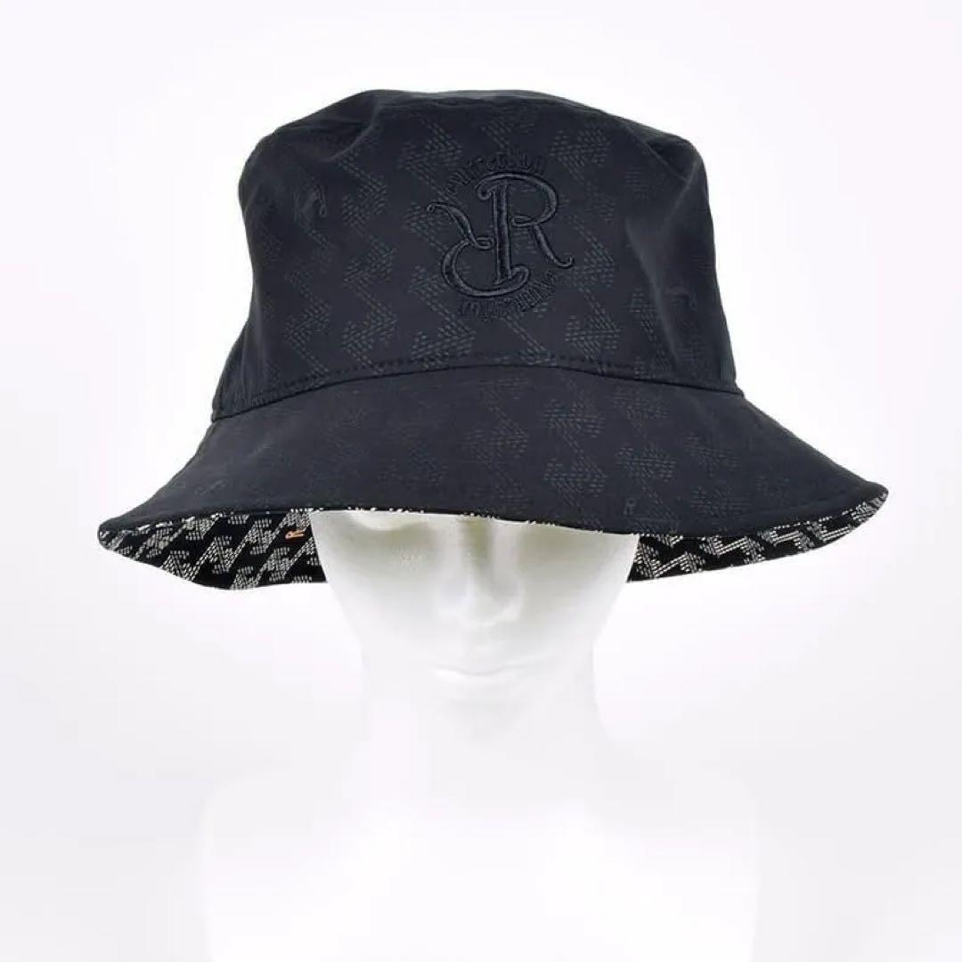 RRロゴエンボスバケットハット / ブラック BE12HAT01 Lサイズ
