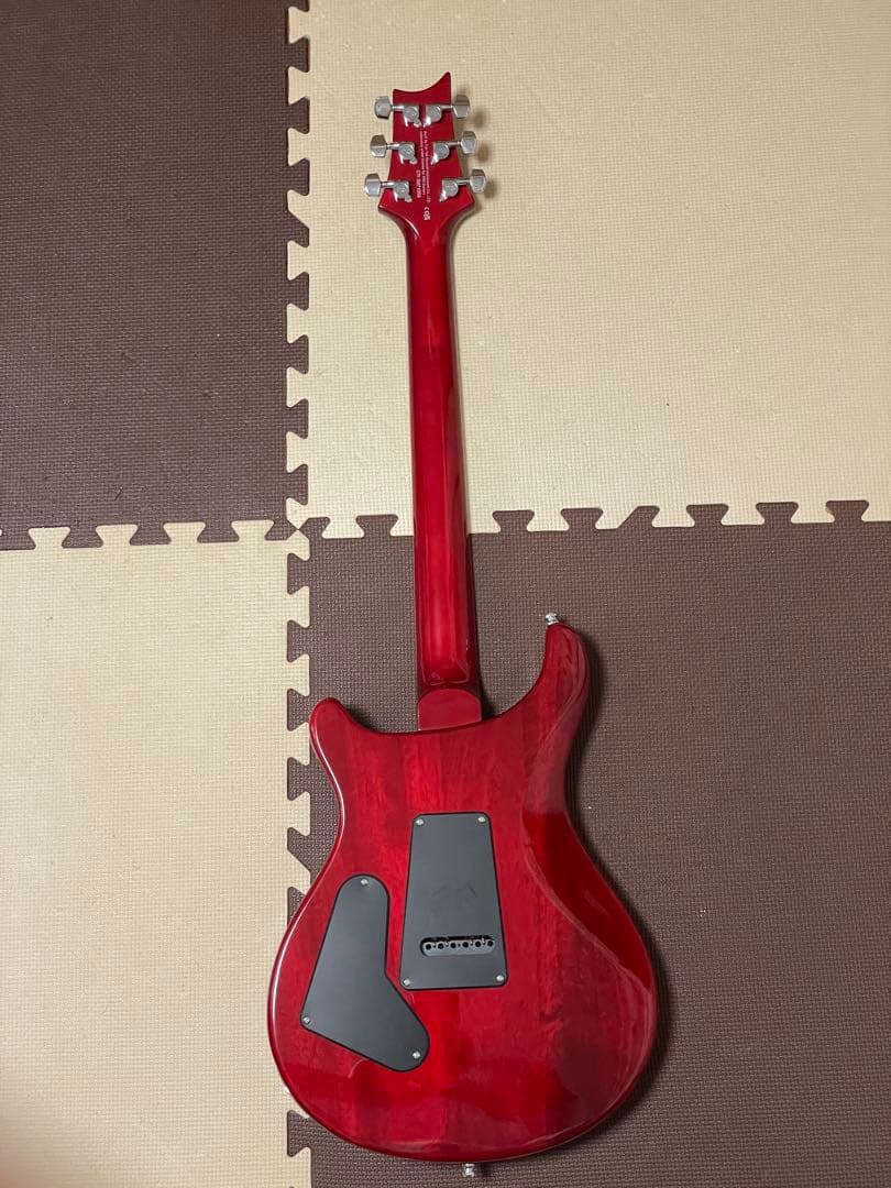 ギター SE Custom 24-08 QuiltCharcoalCherryBurst