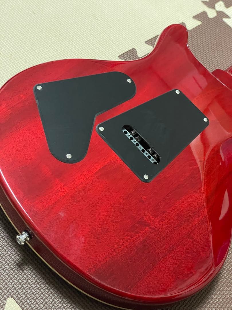 ギター SE Custom 24-08 QuiltCharcoalCherryBurst