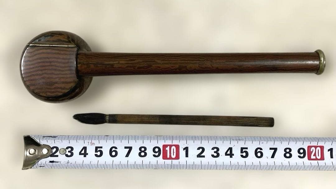 G-17 矢立　2個セット　書道具　骨董品　古道具　時代物　日本　美術品　工芸品