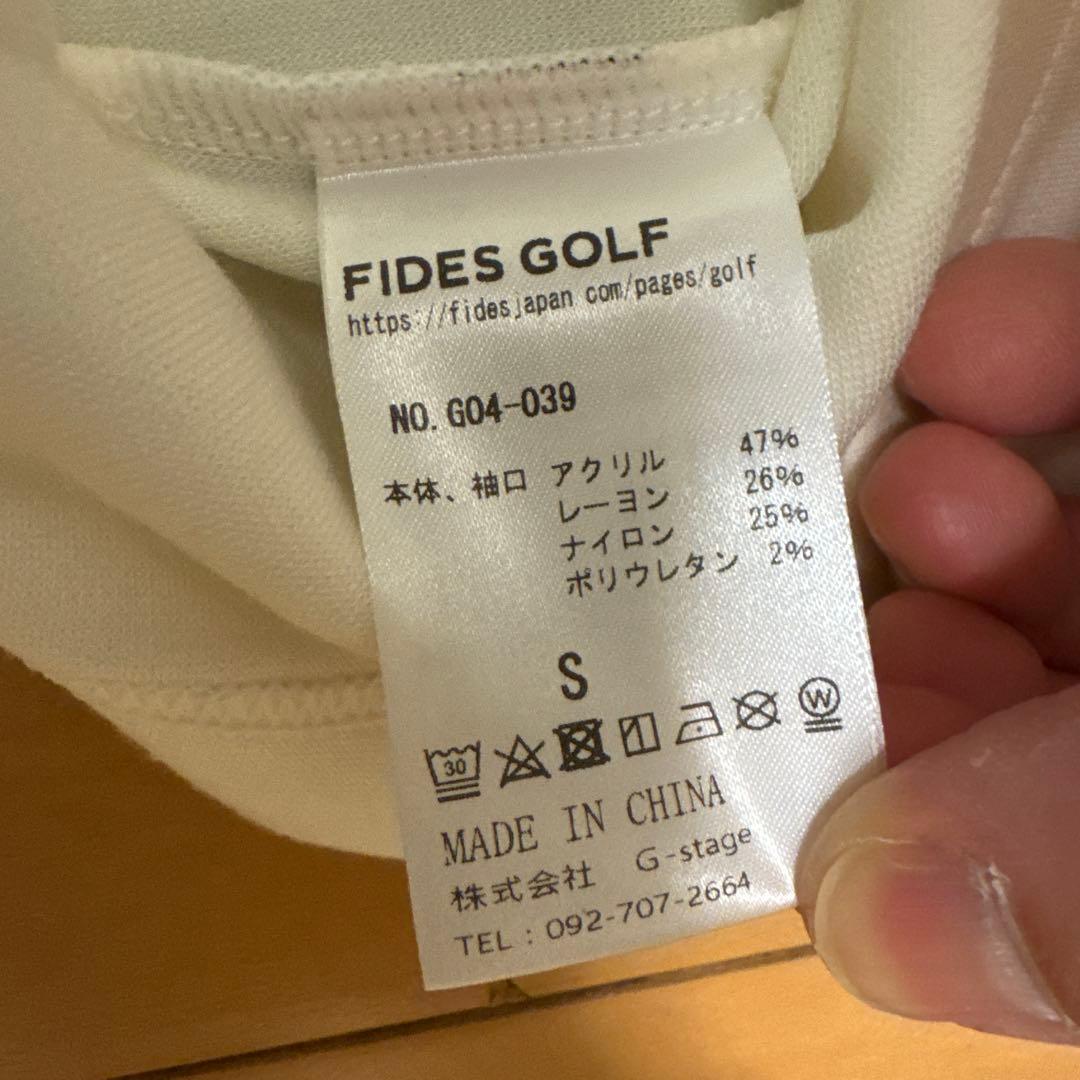 フィデス(FIDES) ゴルフ用モックネックウェア　サイズS