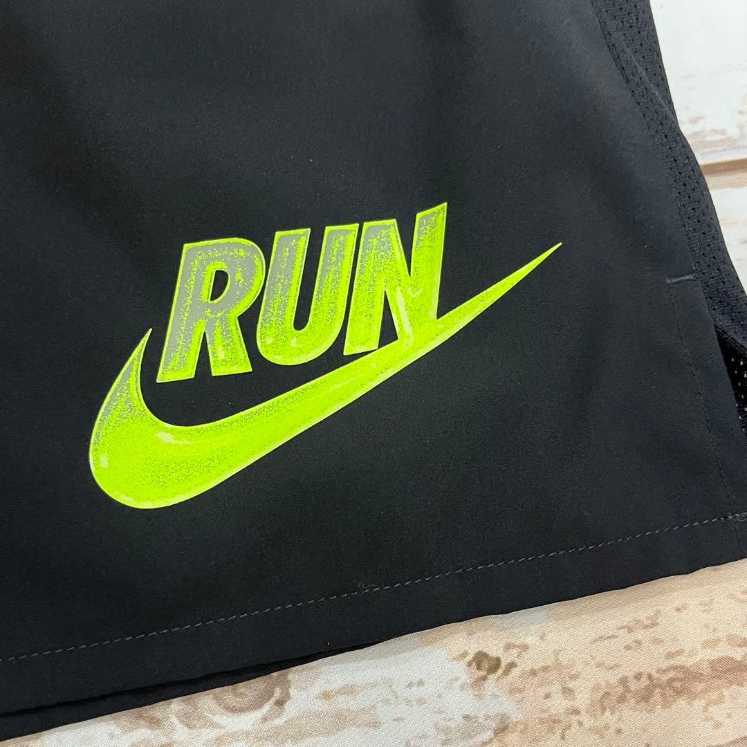 ナイキ　ランニングシャツ・ショーツセット　黒/黒　XL 新品