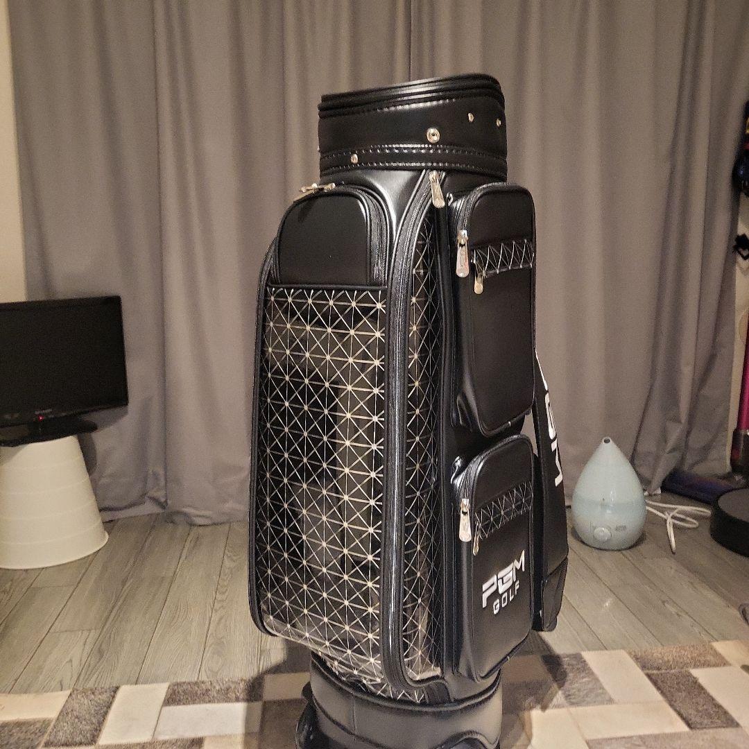 PGM 楽々キャスター付き　キャディーバッグ