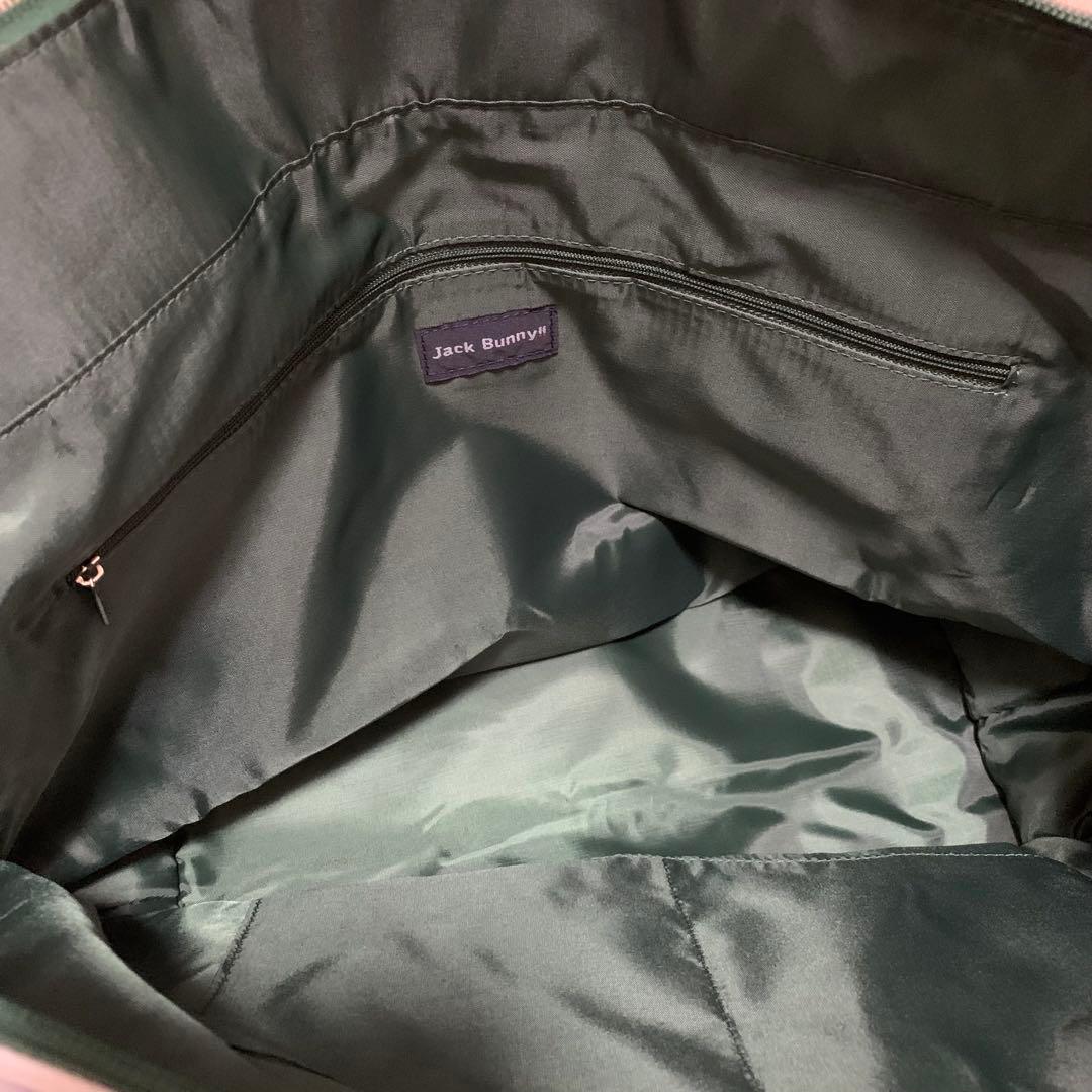 【未使用】 JACK BUNNY グリーン トートバッグ ゴルフバッグ