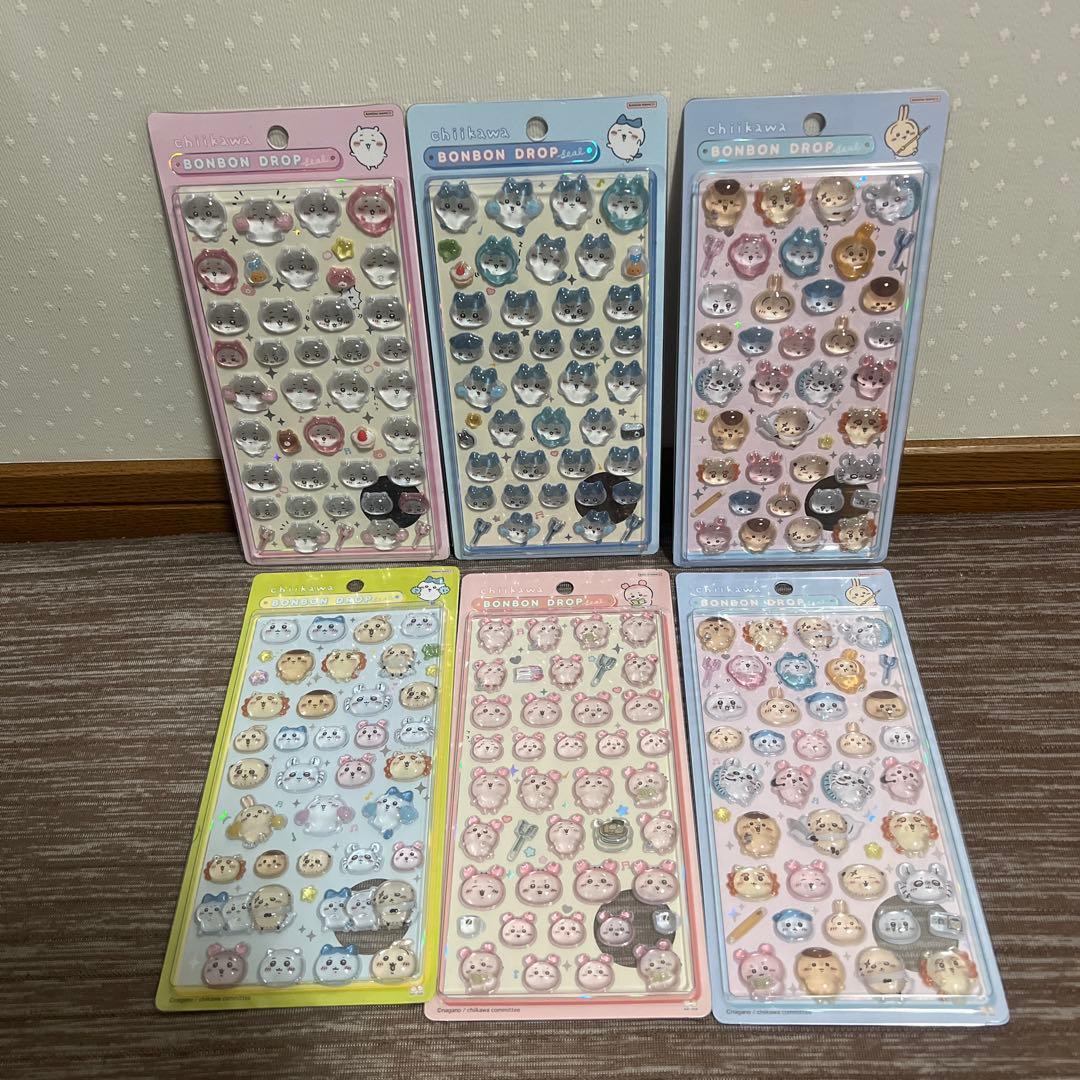 ちいかわ BONBON DROP シール 6枚セット
