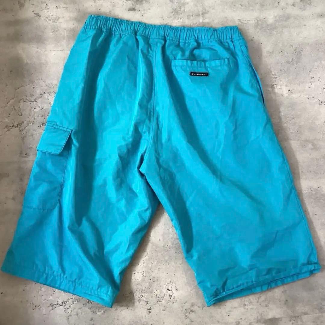 NIKE ナイキ　2way ジャージパンツ ハーフパンツ　ブルー　青