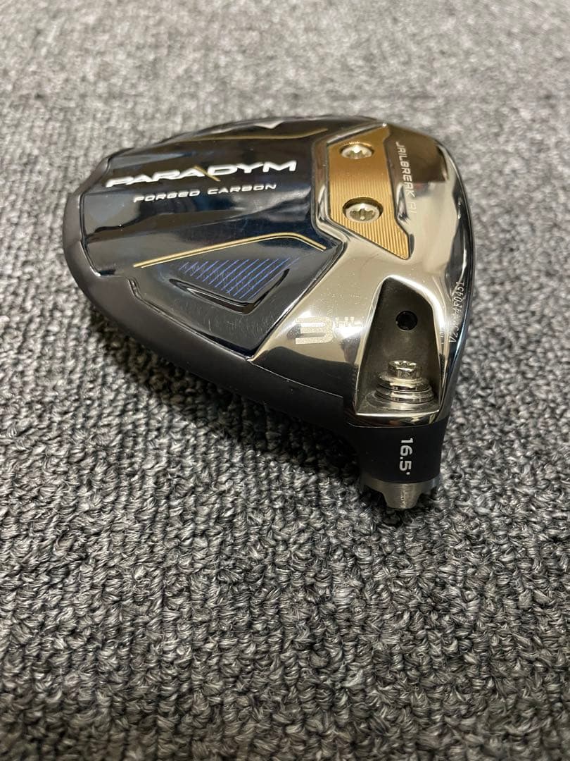 パラダイム　3HL 16.5° フェアウェイウッド ヘッドのみ