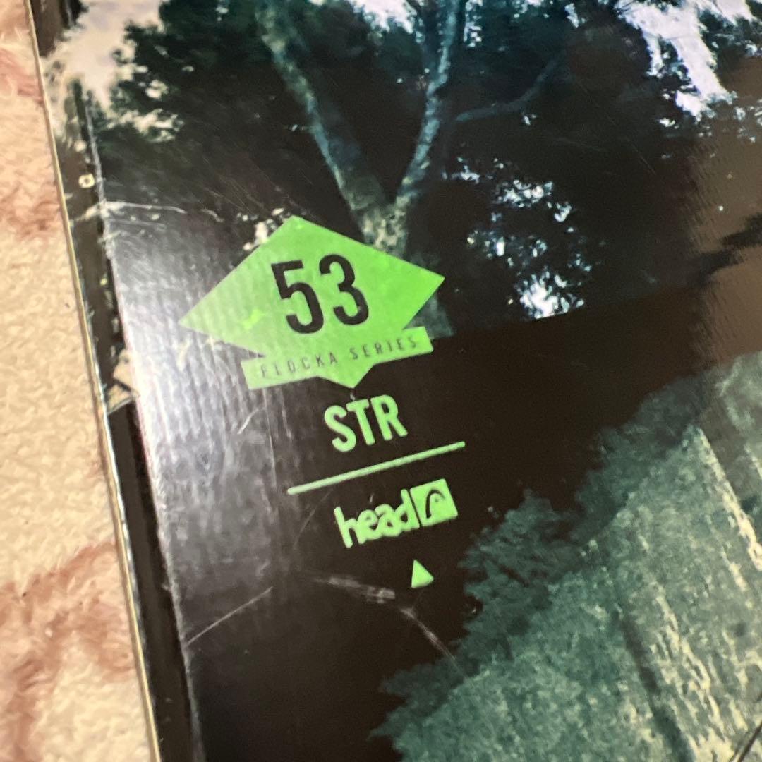 美品 HEAD STR 153cm バイン付 スノーボードセット ビギナー