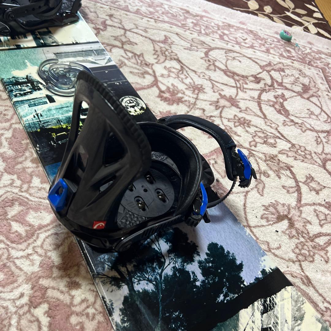 美品 HEAD STR 153cm バイン付 スノーボードセット ビギナー