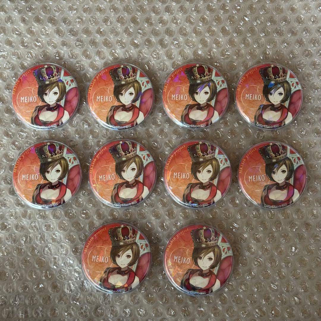 ピアプロ MK15th MEIKO 王冠 10th iXima 缶バッジ セット
