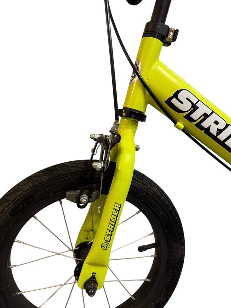 【美品】STRIDER ストライダー 14X ライムイエロー限定色 自転車