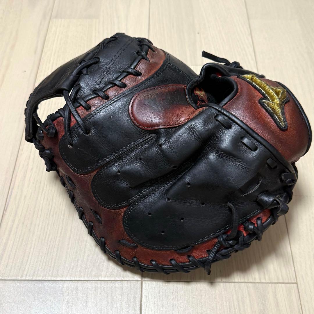ミズノプロ硬式オーダーキャッチャーミット炭谷モデルHAGA JAPAN