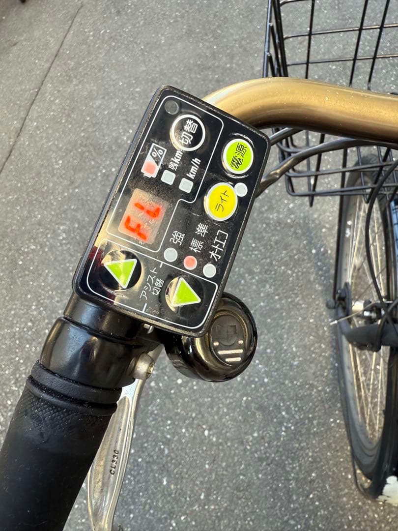 早い者勝ち　ブリヂストンハイディー電動アシスト自転車　チャイルドシート付き