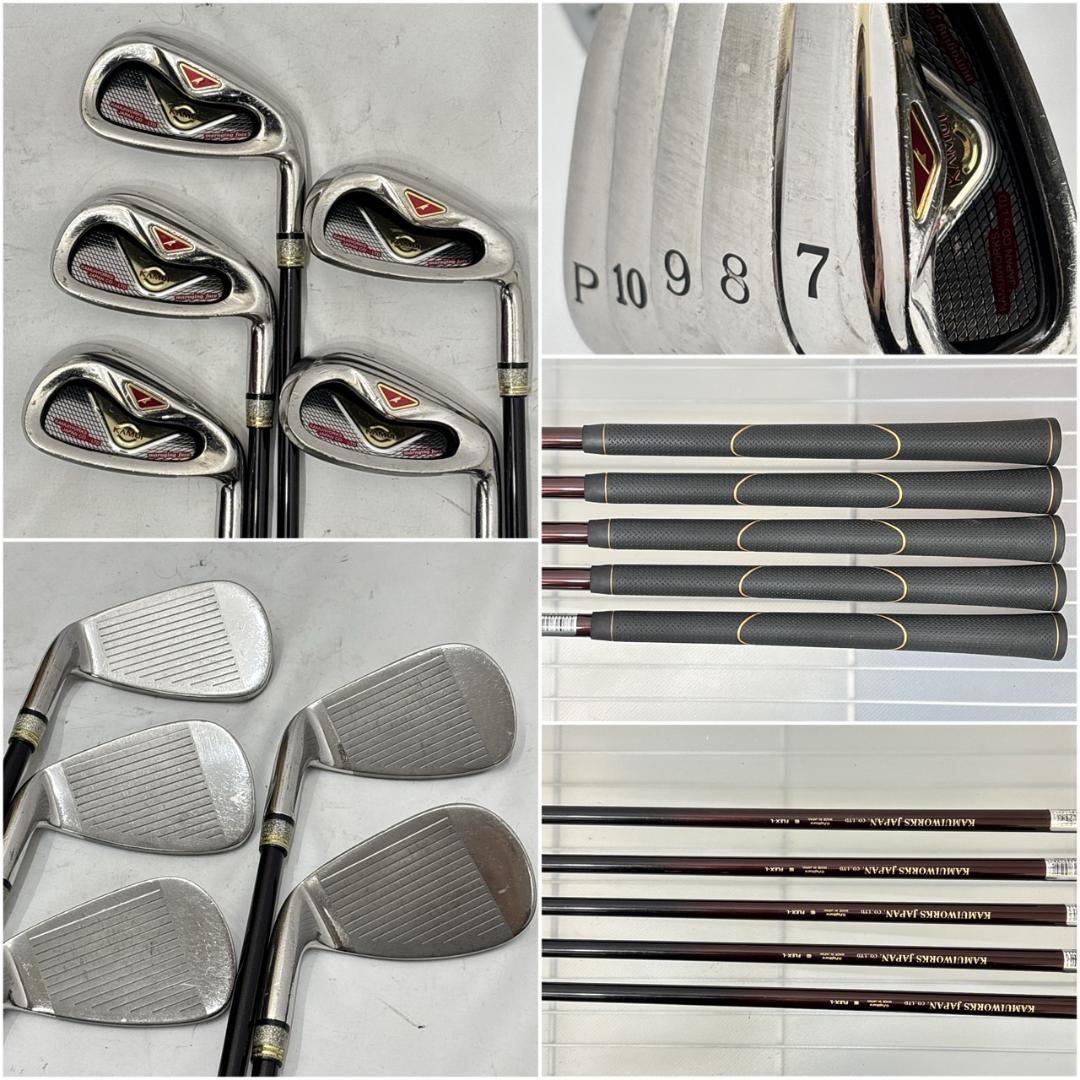 レディス右利き初心者用　ゼクシオ　3＆4代目　カムイ　ゴルフセット　W-2607