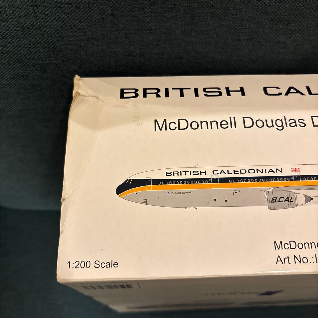 British Caledonian 航空機モデル 1/200 インフライト