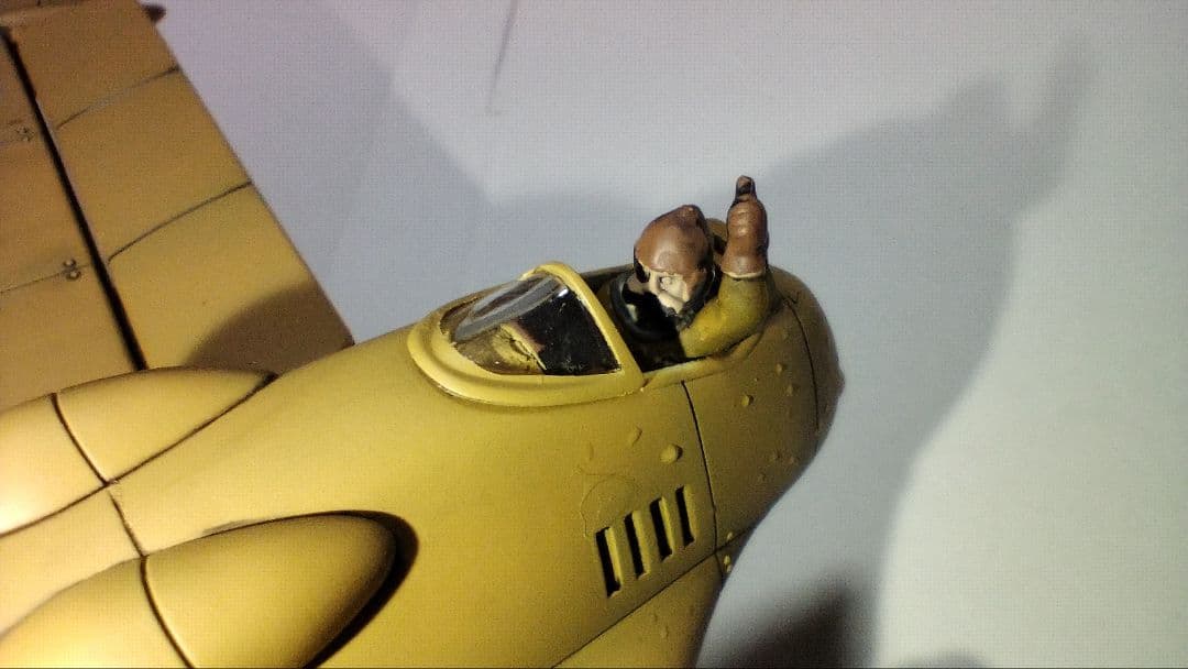 プラモデル完成機　1/72　風の谷のガンシップ(No.1)