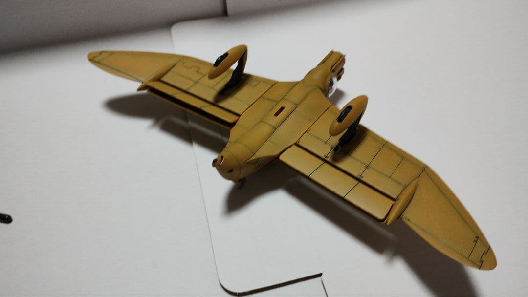 プラモデル完成機　1/72　風の谷のガンシップ(No.1)