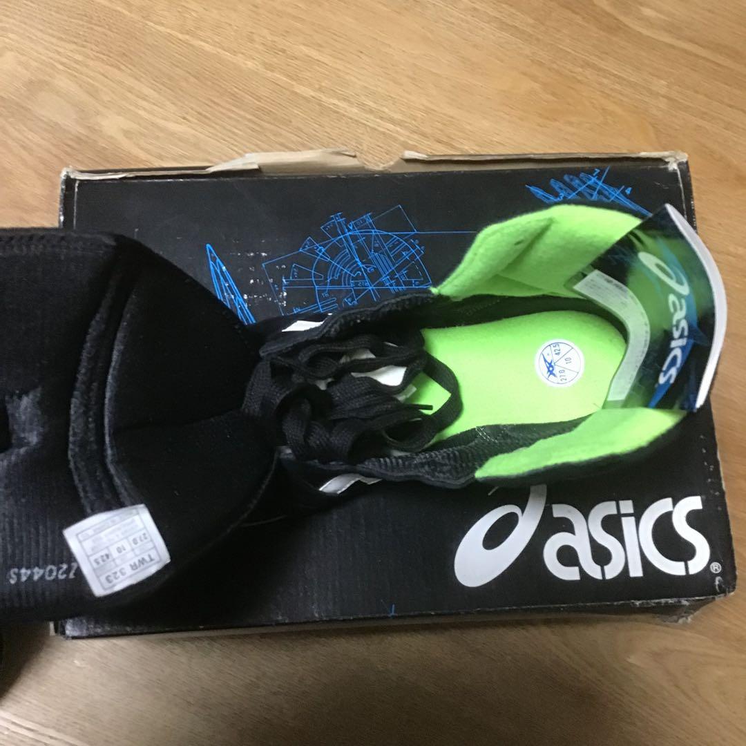 新品未使用品　廃盤品　タグ付きasics レスリングSS TWR323 27cm
