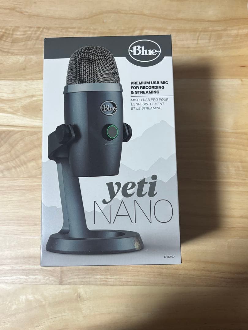 Blue Yeti Nano 高品質USBコンデンサーマイク（シャドーグレー）