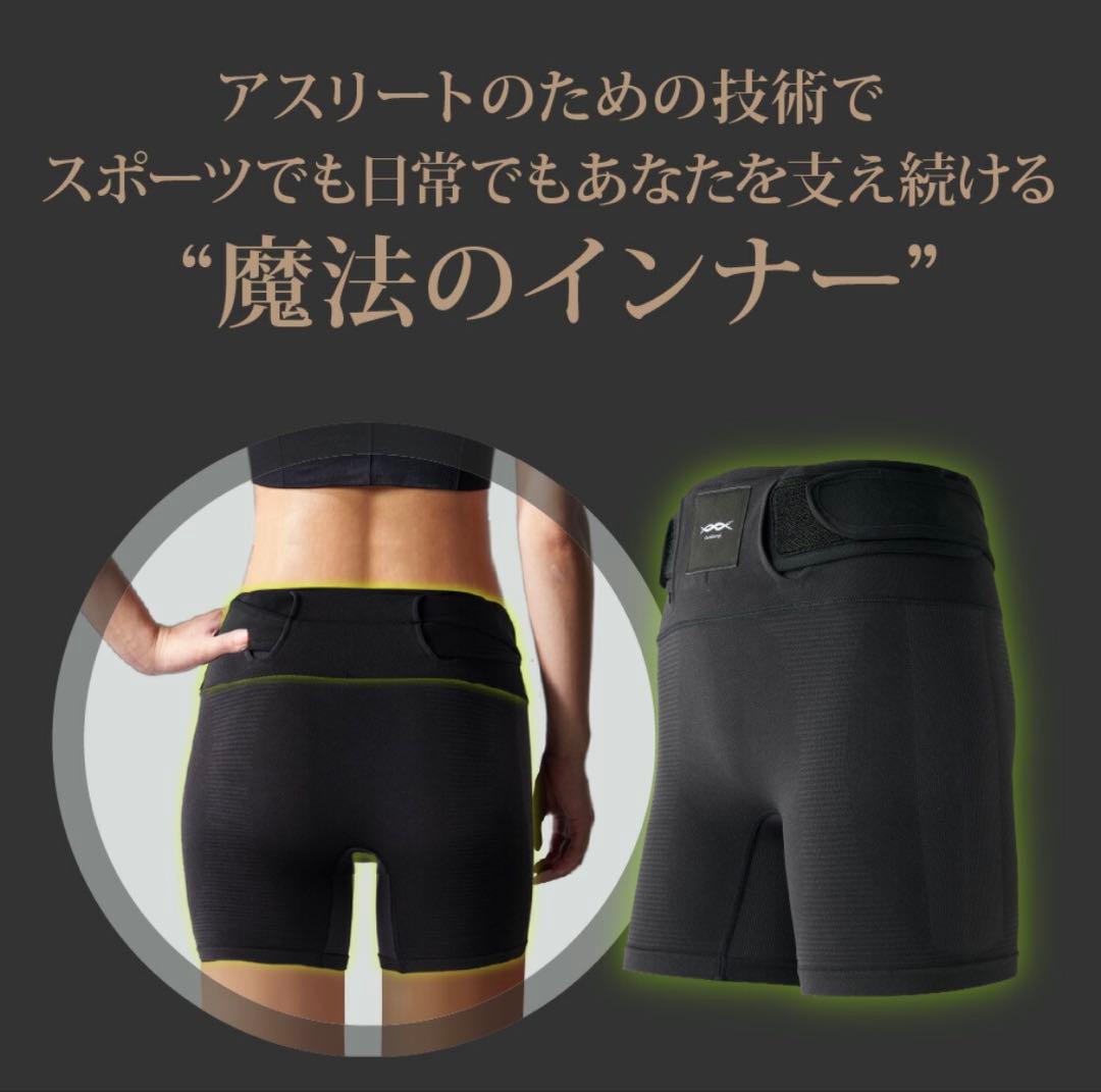 Core Energy コアエナジーX ブラック コンプレッションパンツ