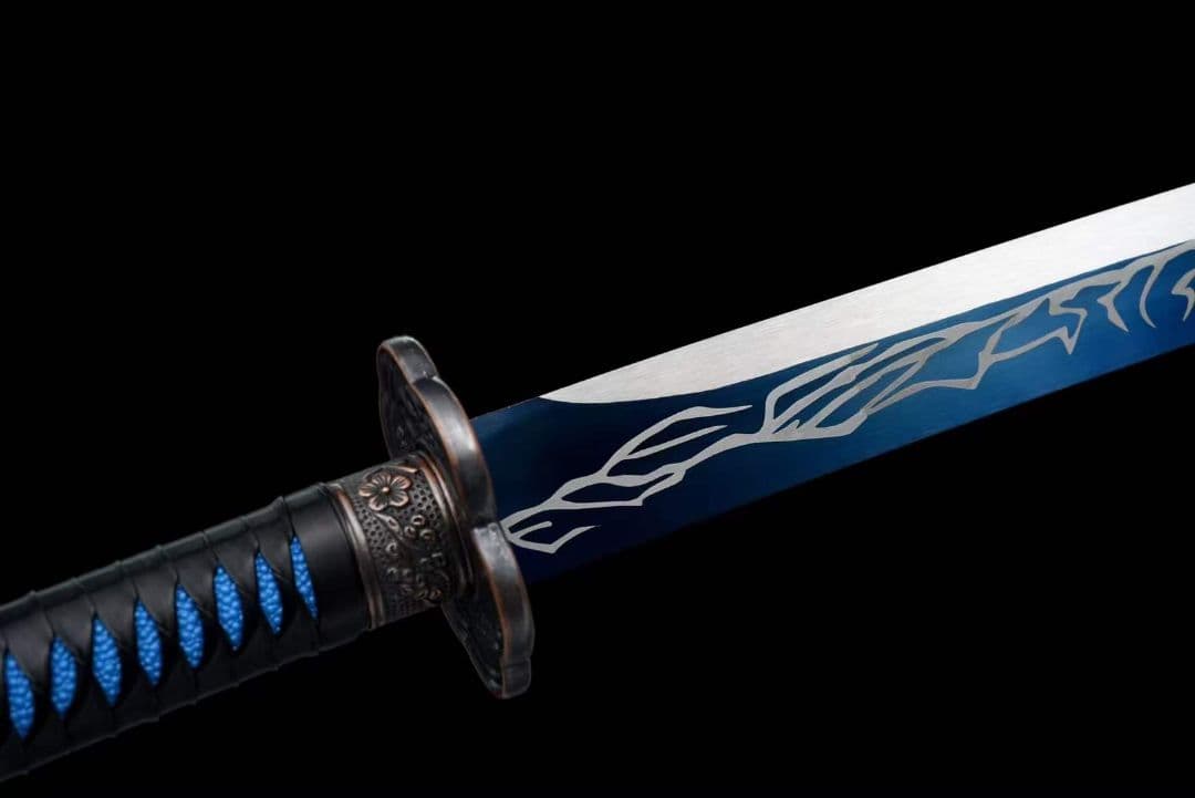 『刺繍春刀——焼天』 古兵器 武具　刀装具　日本刀　模造刀 居合刀 長尺