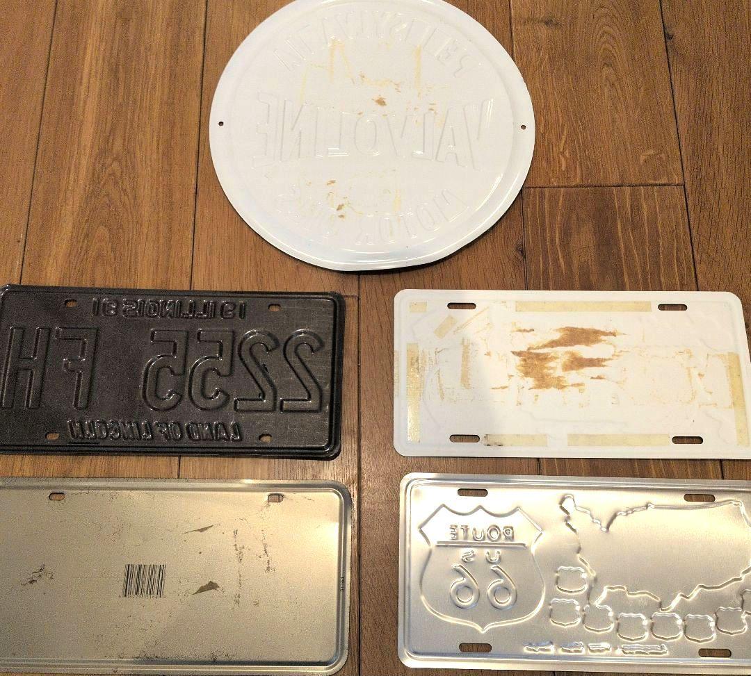 アメリカン 看板 ガレージ ナンバープレート ルート66 レトロ まとめ売り