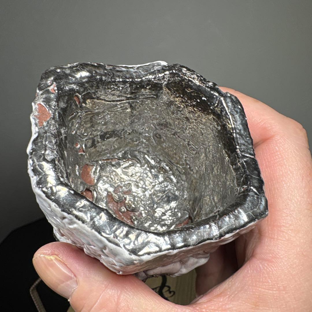 真作　市川透　大きめぐい呑み