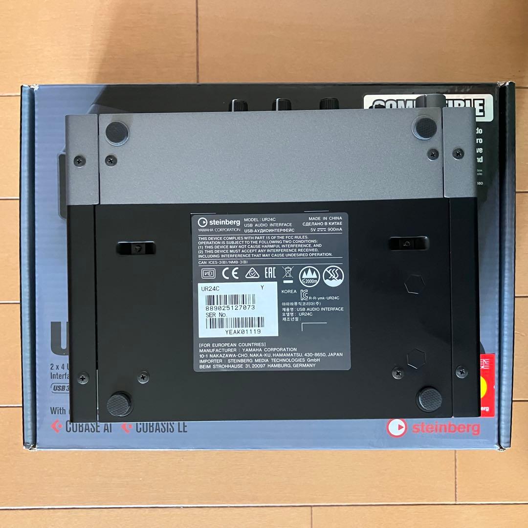 Steinberg UR24C オーディオインターフェース　YAMAHA