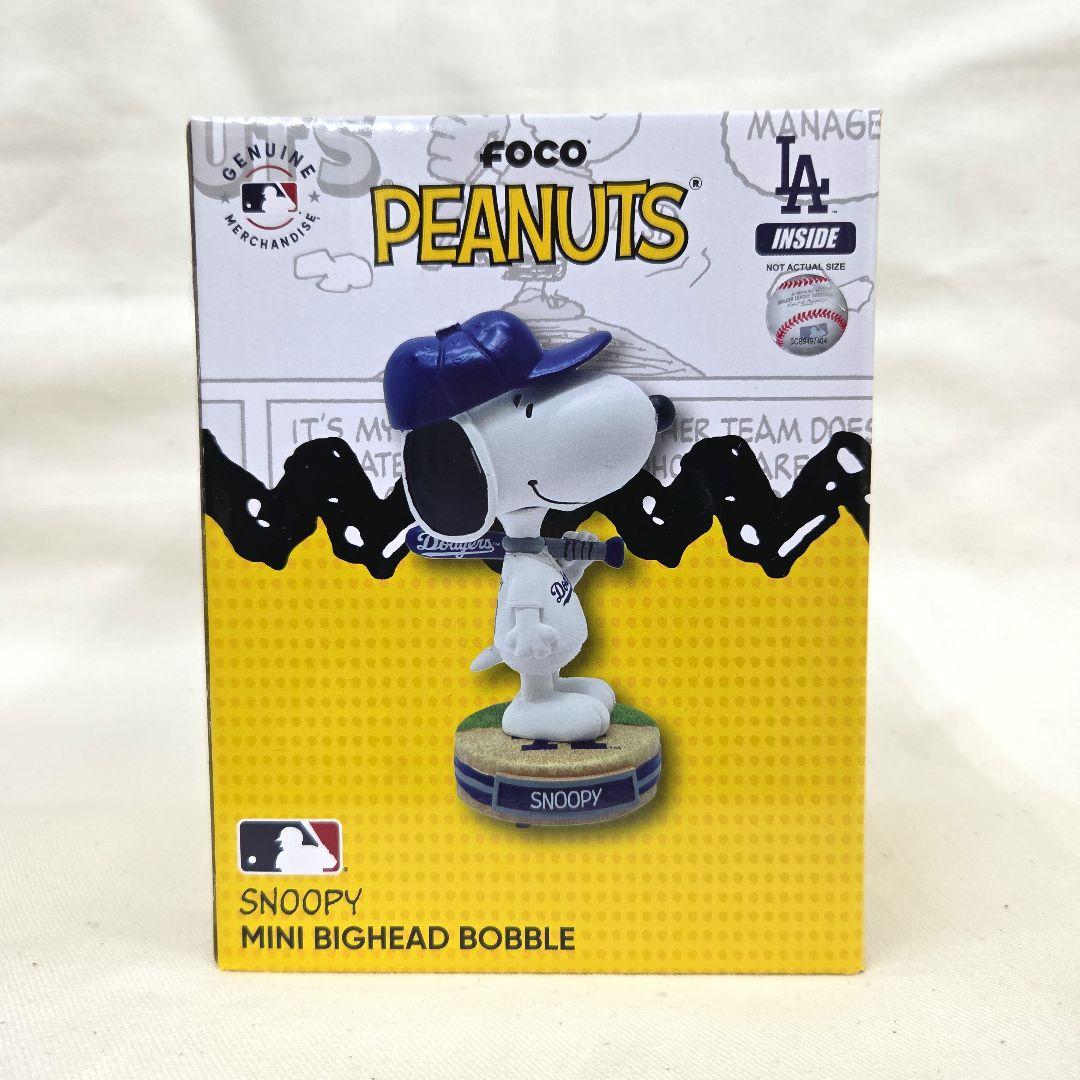 スヌーピー×LAドジャース　ボブルヘッド 【150個限定品】