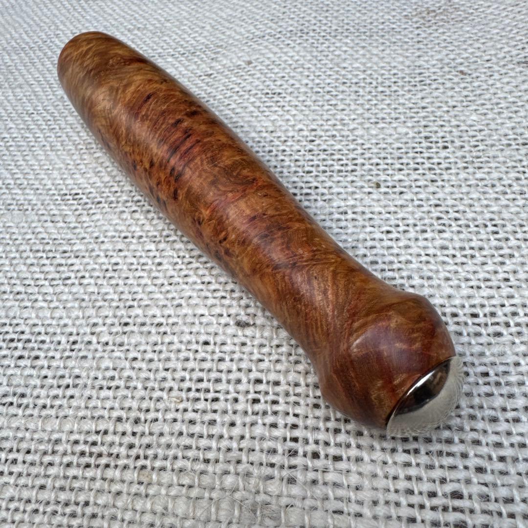 ウッドグリップ　花梨瘤　ブライトリバー リバーマスター　チャッカー