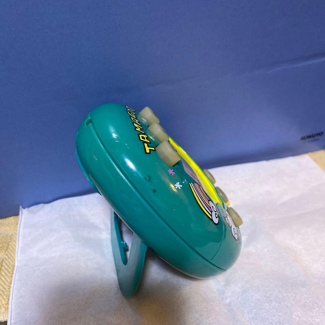 【ジャンク品】やさしいたまごっち　緑　グリーン　たまごっち　平成レトロ