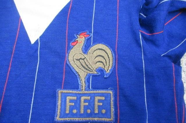 80-82年当時物フランス代表長袖ユニフォームadidasアディダス