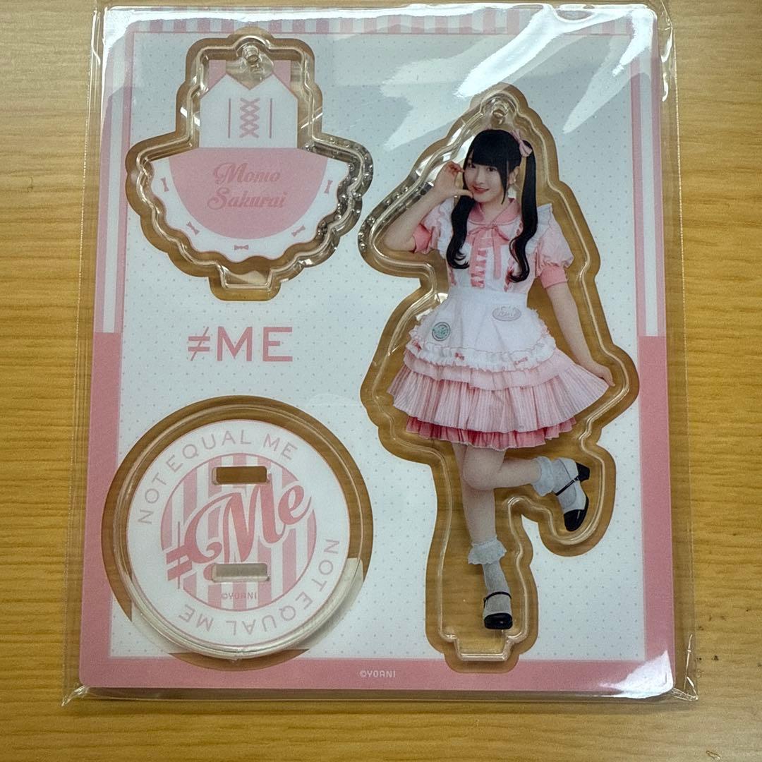≠ME 櫻井もも ダイナー衣装 アクスタ