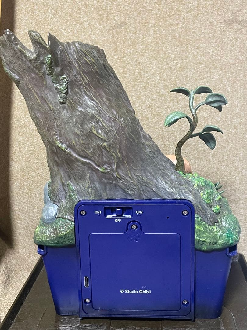 スタジオジブリ　もののけ姫　シシ神　オルゴール　ウォーターガーデン　bonsai