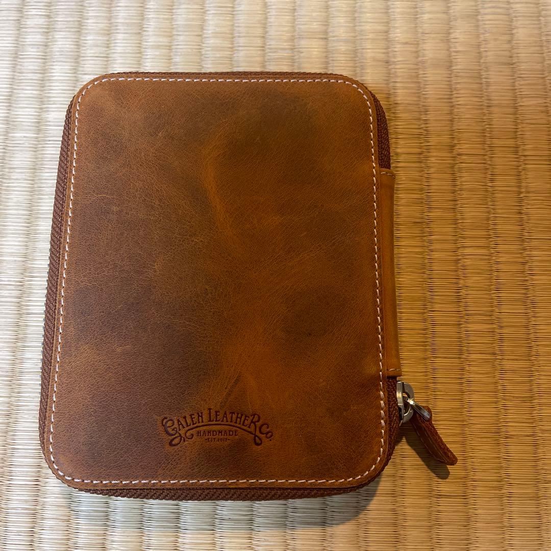 Galen Leather Co. ハンドメイド筆箱 A5サイズ