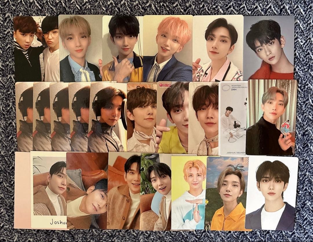 SEVENTEEN ジョシュア　缶バッジ　トレカ　アクスタ　まとめ売り　ワッペン